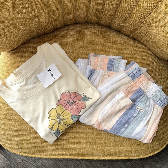 Rip Curl Pants - 🌴Rip Curl Striped Beach Jogger